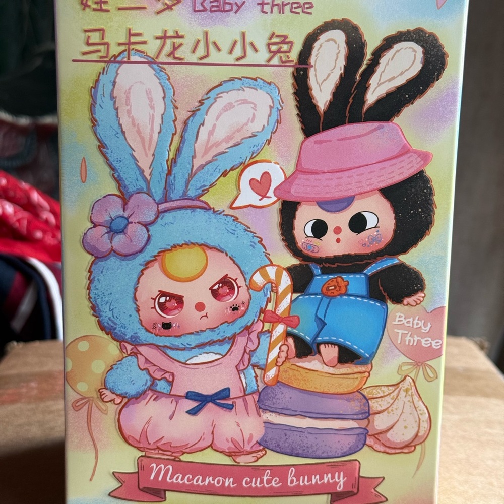 Baby Three MACARON Rabbit - Picture 8 of 11